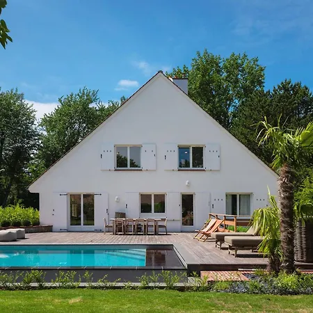 Villa Avec Piscine Et Animaux Accueillis - Centre-ville - Fr-1-821-55 Le Touquet-Paris-Plage